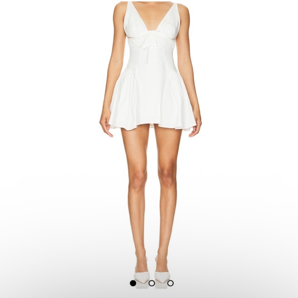 Majorelle Elegant White Mini Dress worn once